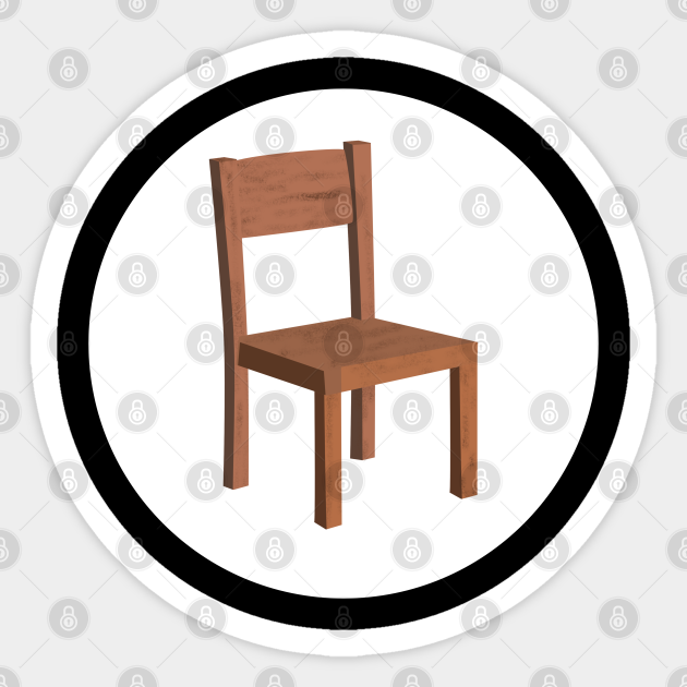 Chair Emoji Laugh Emoji Sticker TeePublic